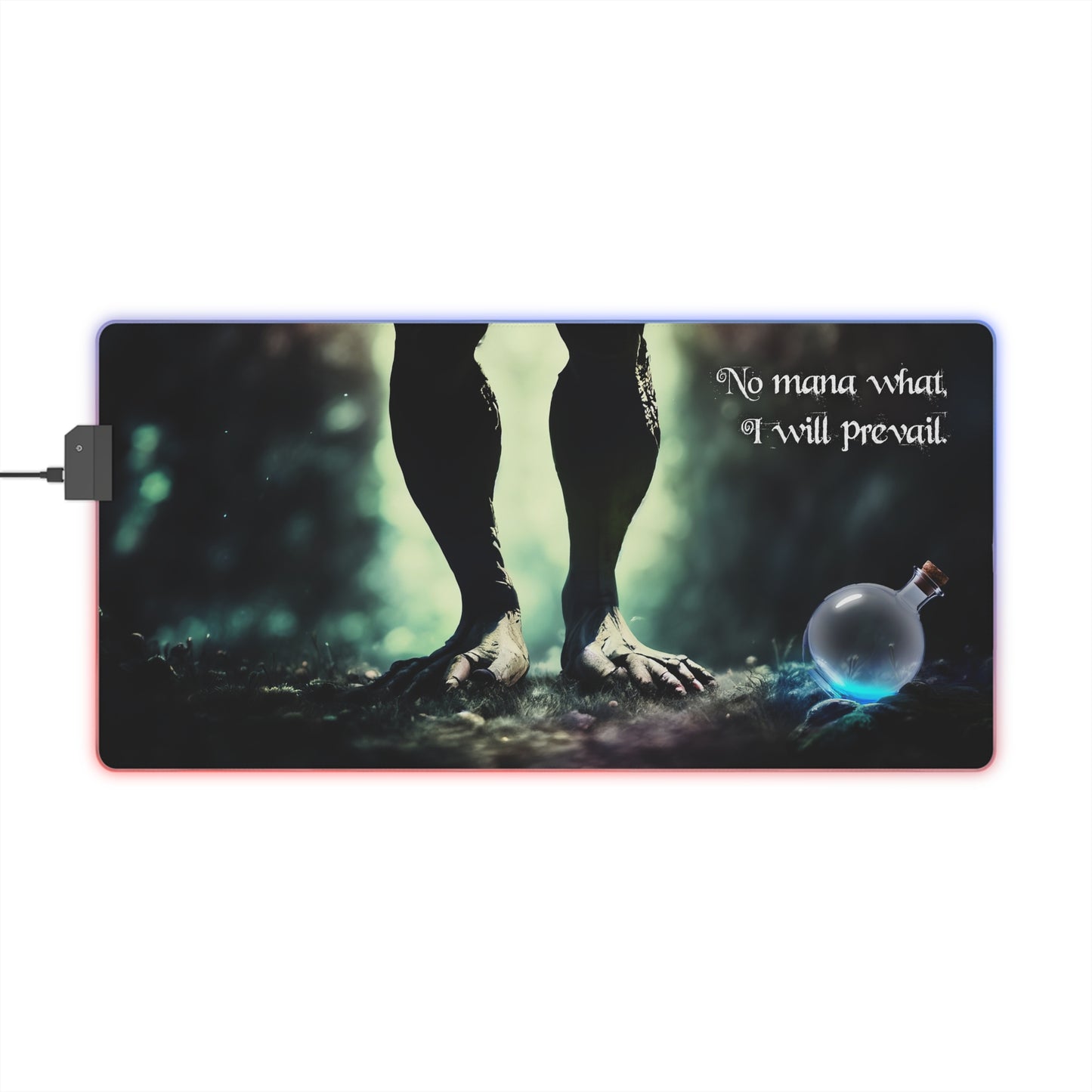 No Mana What - LED Gaming Mouse Pad