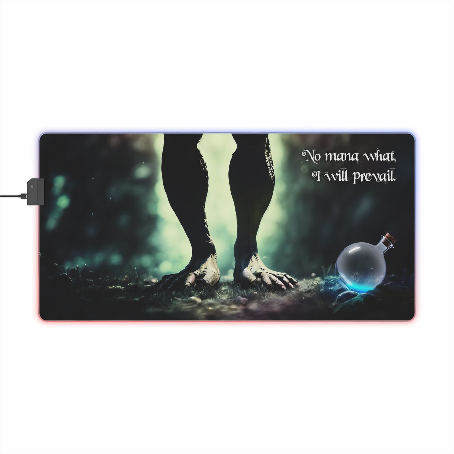 No Mana What - LED Gaming Mouse Pad