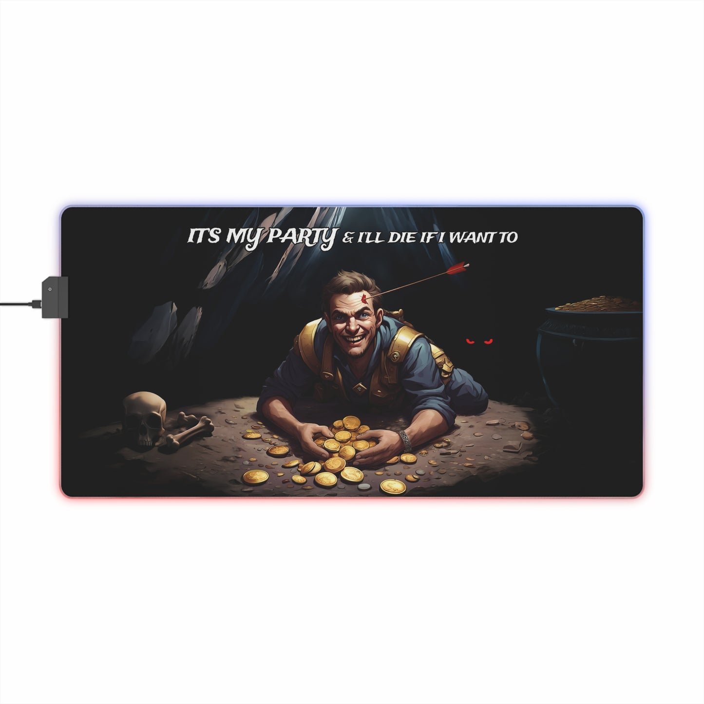 It's My Party - LED Gaming Mouse Pad