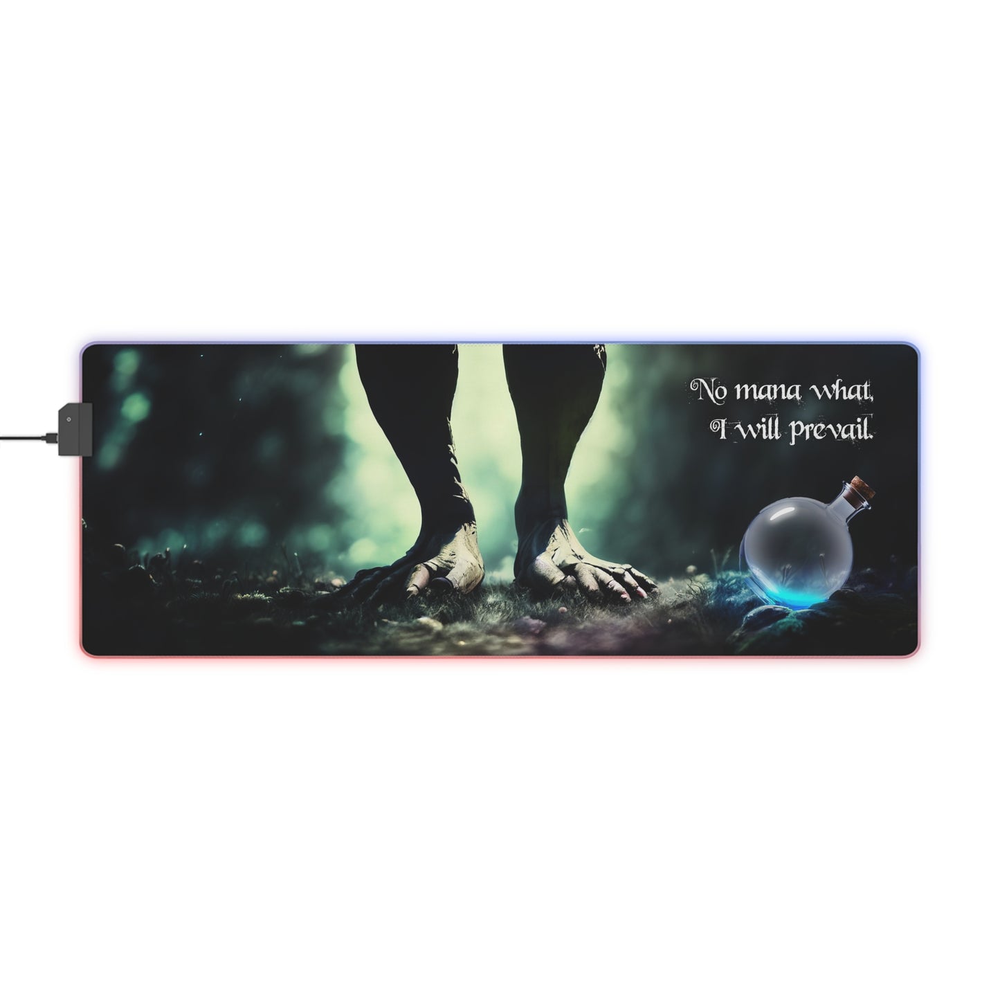 No Mana What - LED Gaming Mouse Pad