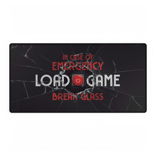 Emergency Load Game - Gaming Desk Mat