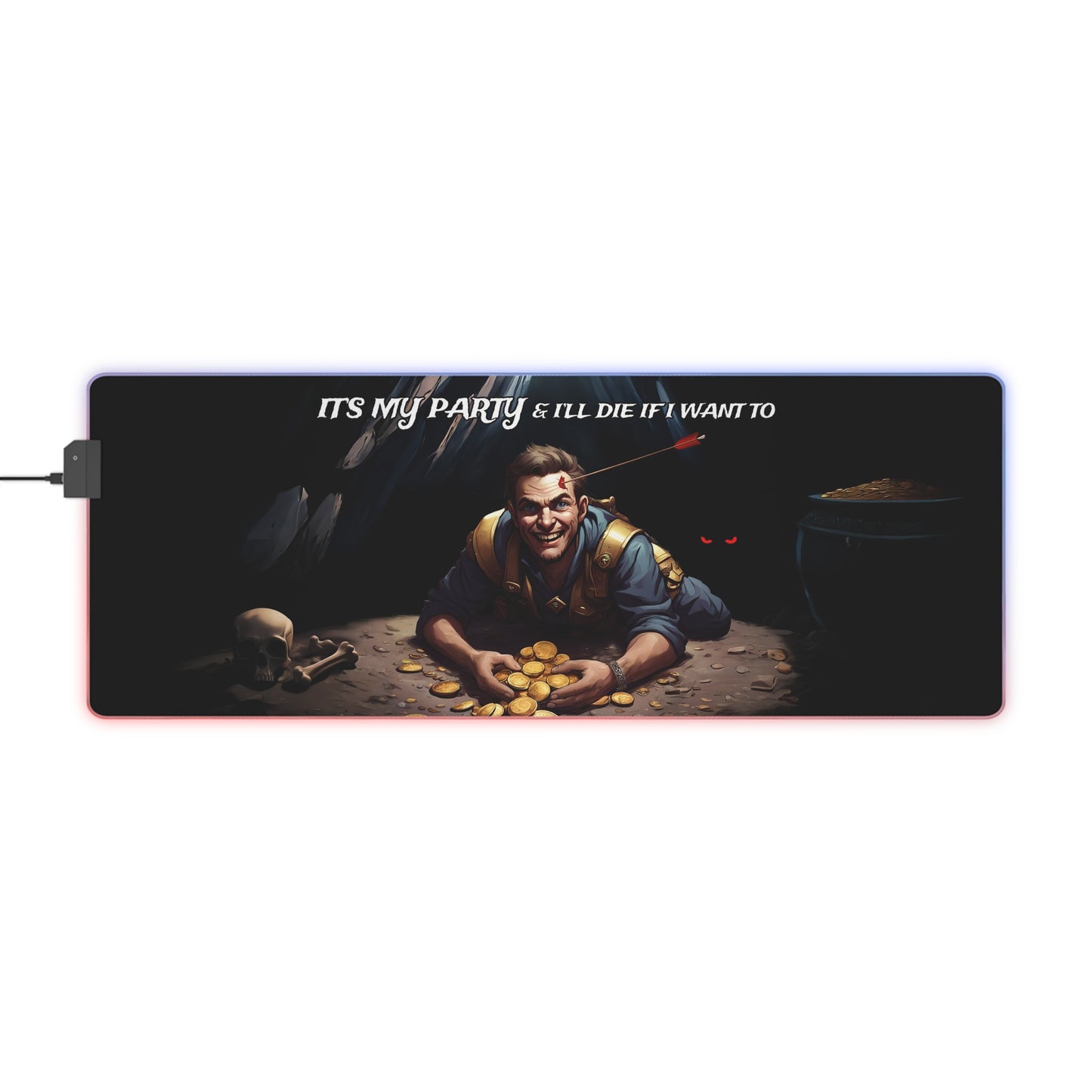 It's My Party - LED Gaming Mouse Pad