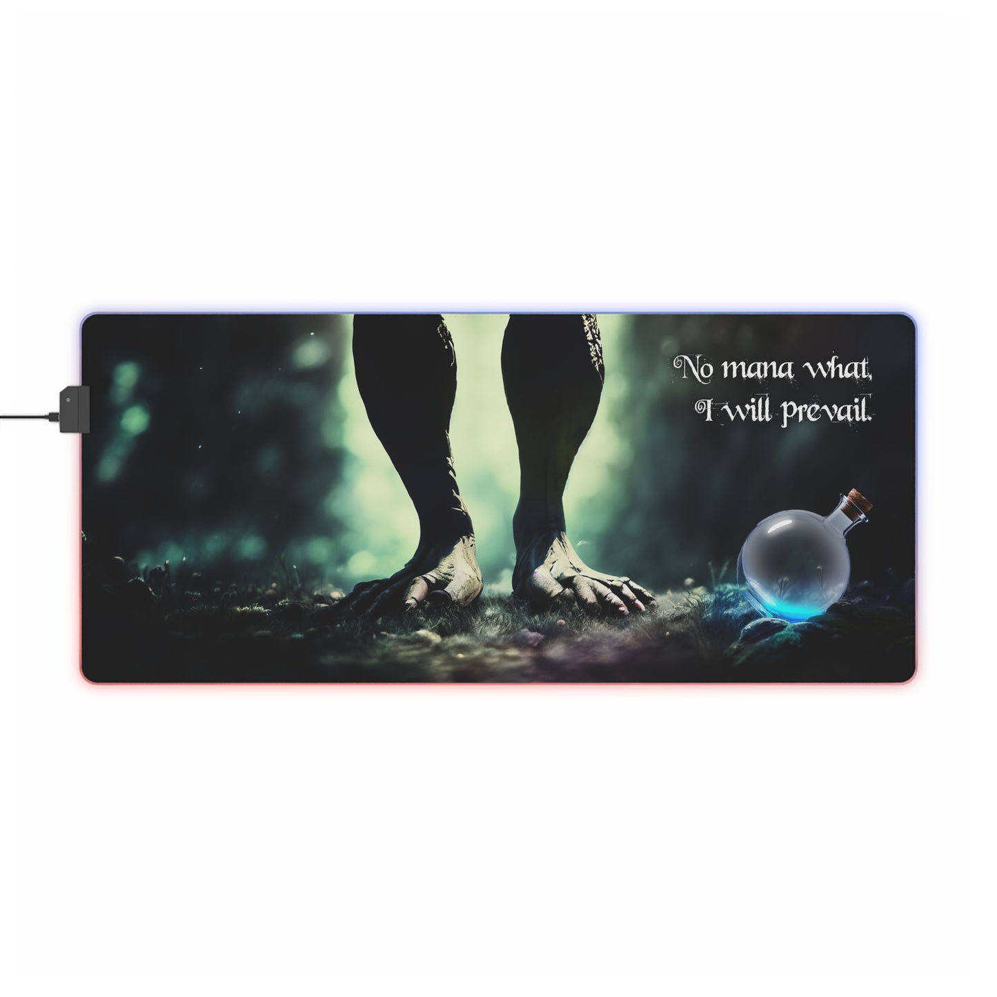 No Mana What - LED Gaming Mouse Pad