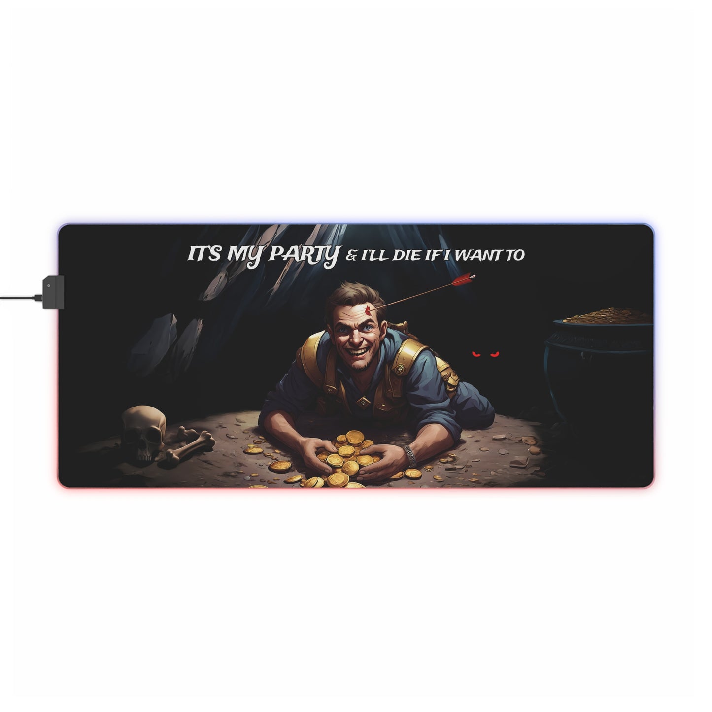 It's My Party - LED Gaming Mouse Pad