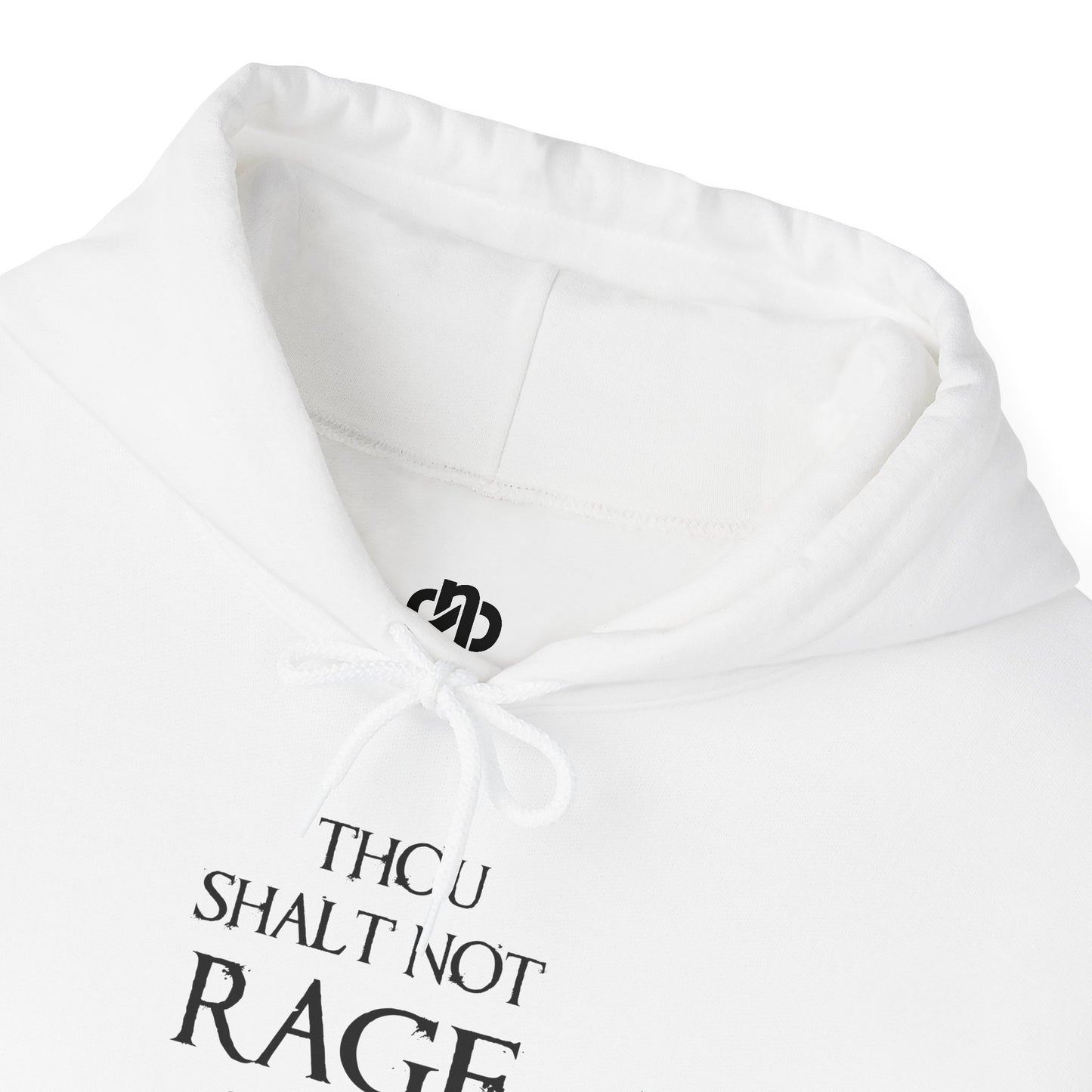 Thou Shalt Not Rage Quit - Hoodie (Pullover)
