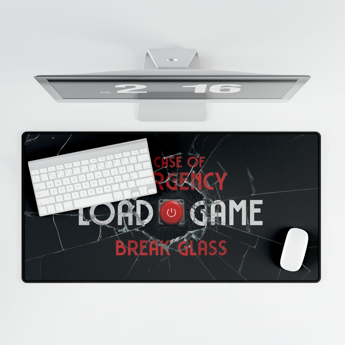 Emergency Load Game - Gaming Desk Mat