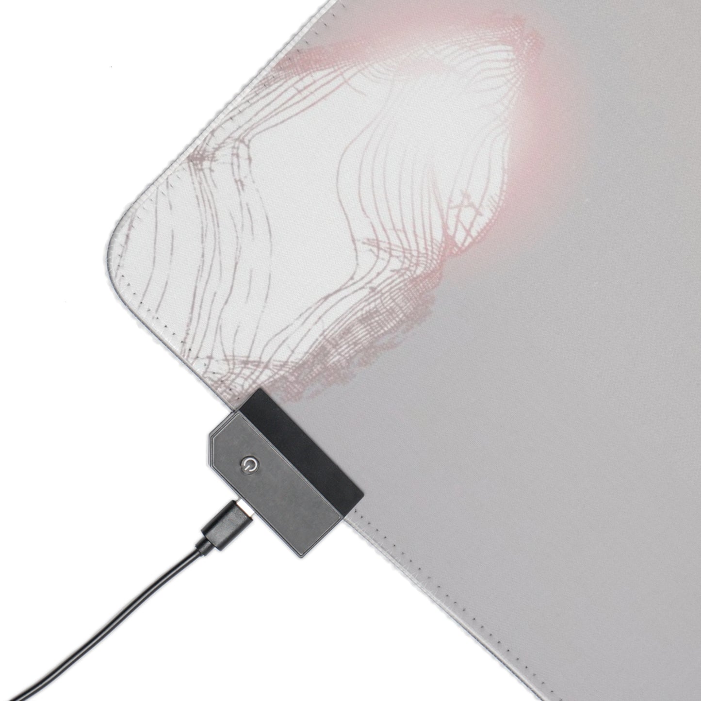 Thou Shalt Not Rage Quit - LED Gaming Mouse Pad