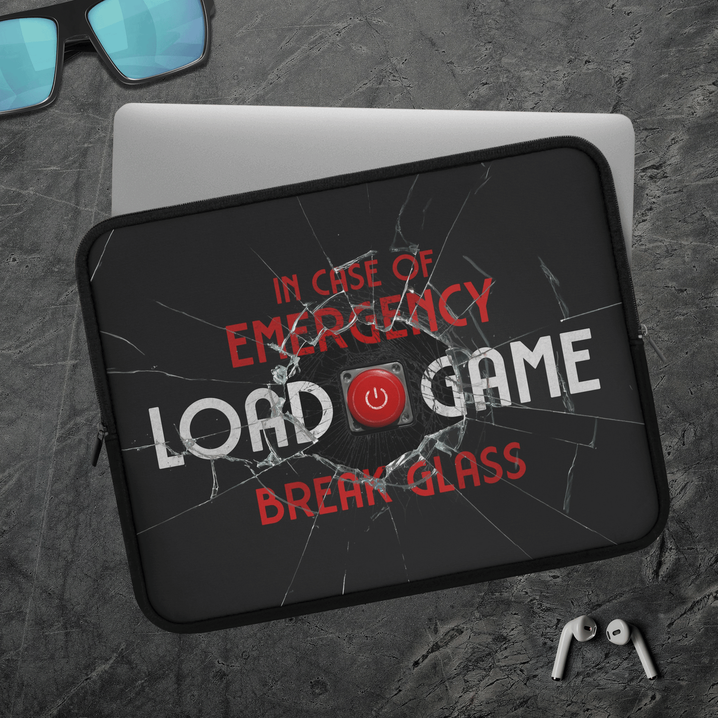 Emergency Load Game - Laptop Sleeve