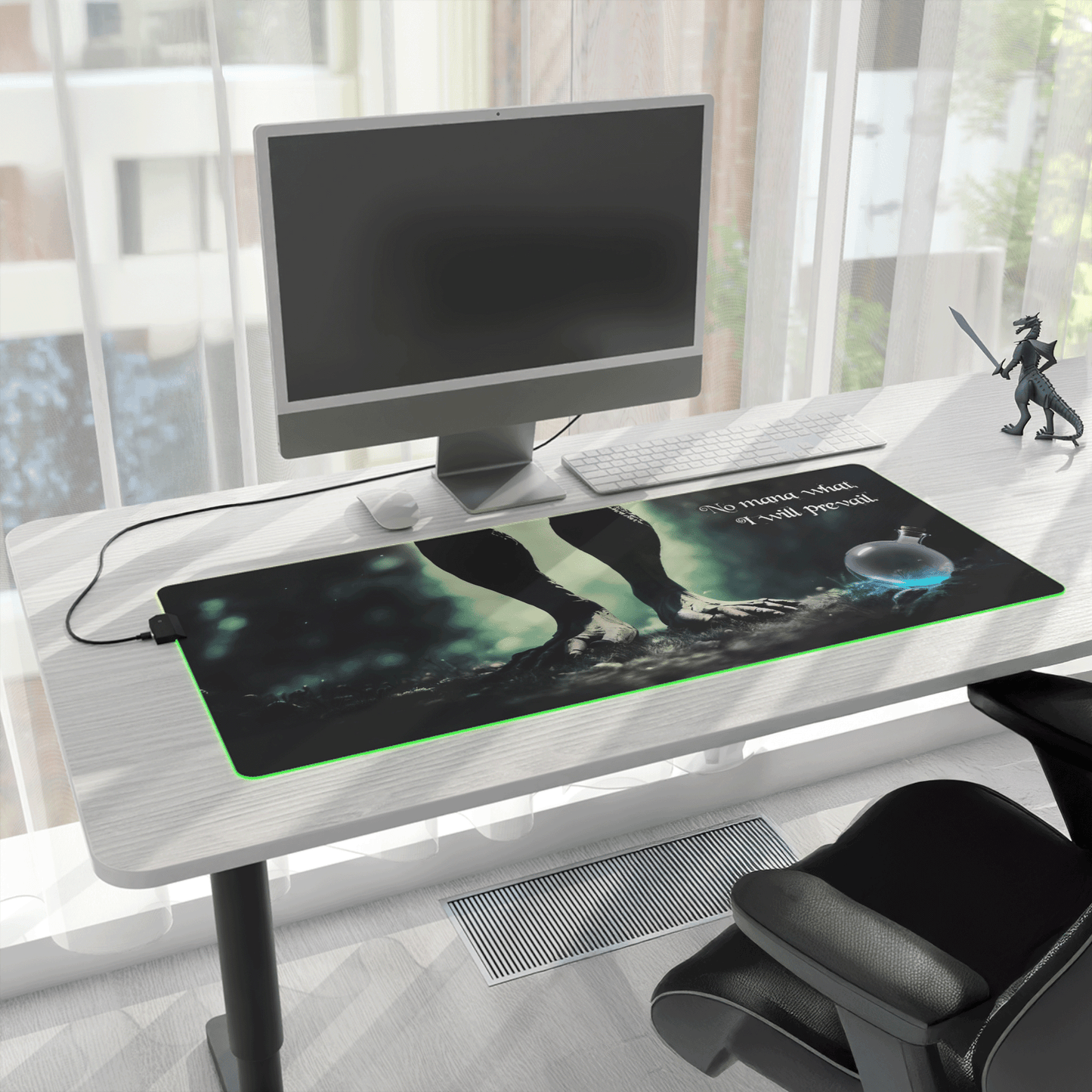 No Mana What - LED Gaming Mouse Pad