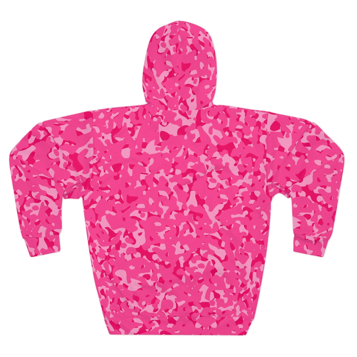 Out Of Sight - Pink Neon Camo Hoodie (Pullover)