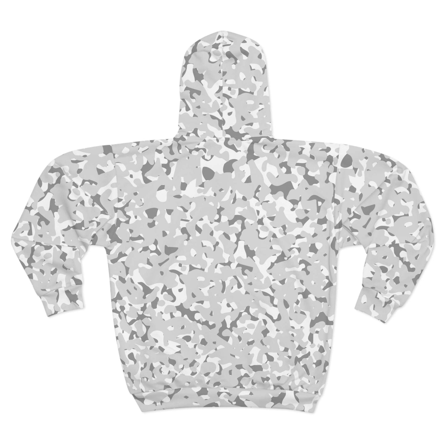 Out Of Sight - Grey Camo Hoodie (Zip-up)