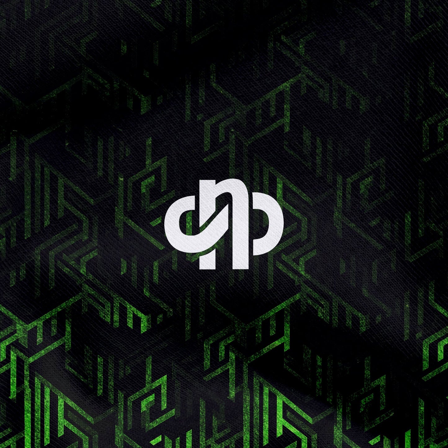 Question Everything - Green Digital Camo Tech Hoodie (Zip-up)