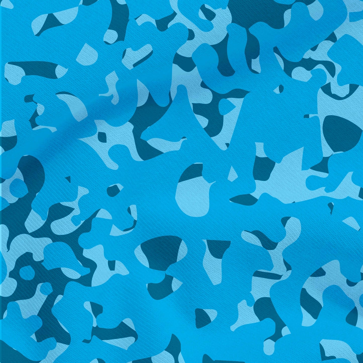 Out Of Sight - Blue Neon Camo Hoodie (Zip-up)