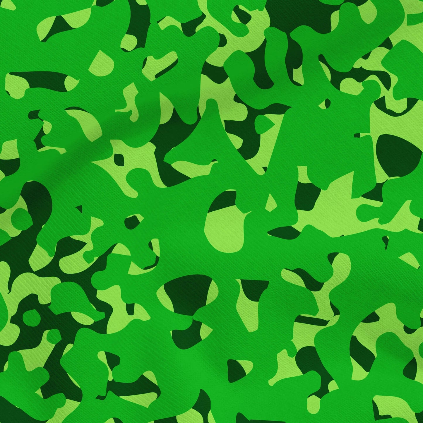 Out Of Sight - Green Neon Camo Hoodie (Zip-up)