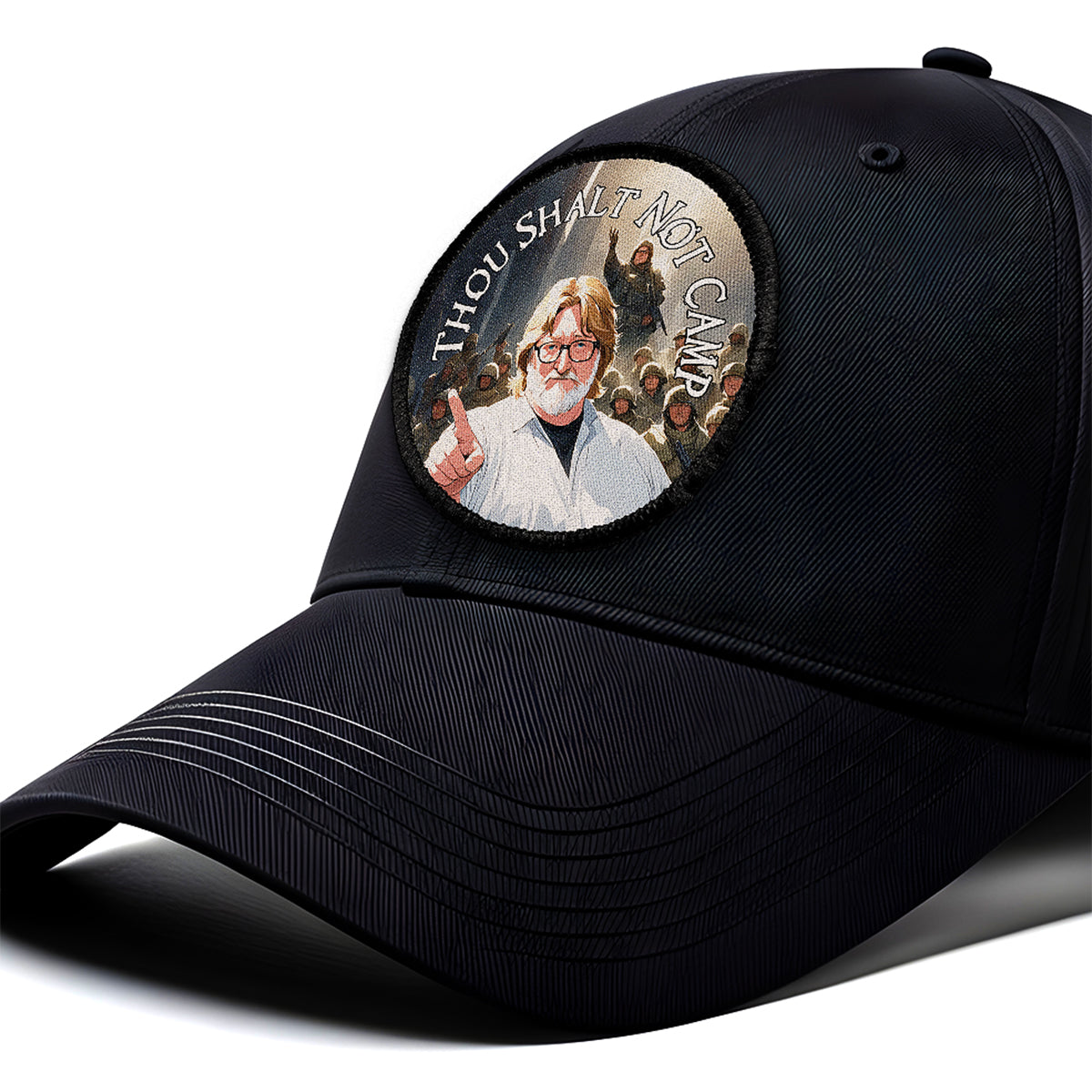 Thou Shalt Not Camp Patch