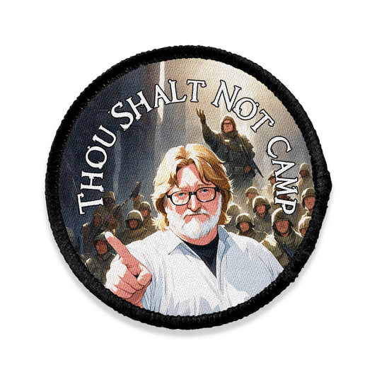 Thou Shalt Not Camp Patch