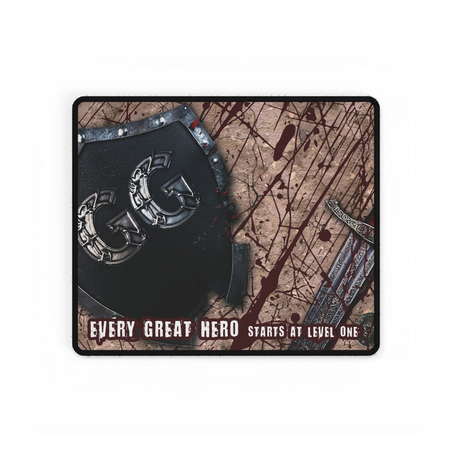 Every Great Hero - Gaming Desk Mat