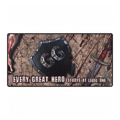 Every Great Hero - Gaming Desk Mat