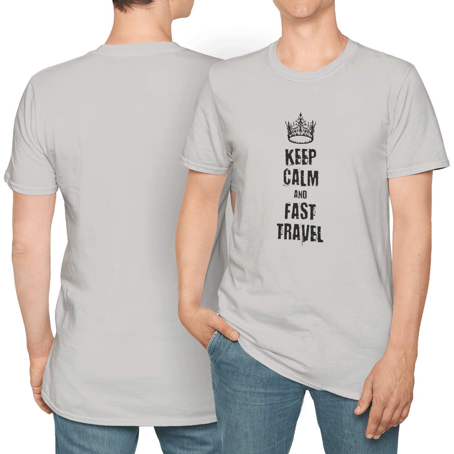 Keep Calm And Fast Travel - T-Shirt