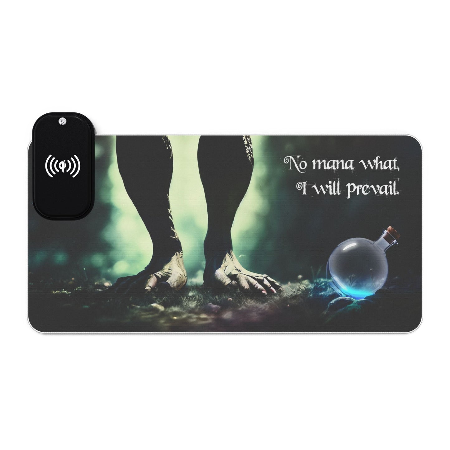 No Mana What - LED Gaming Mouse Pad (Wireless Charger)