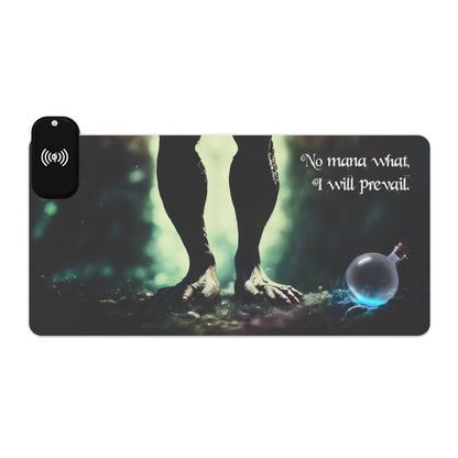 No Mana What - LED Gaming Mouse Pad (Wireless Charger)