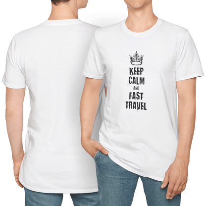 Keep Calm And Fast Travel - T-Shirt